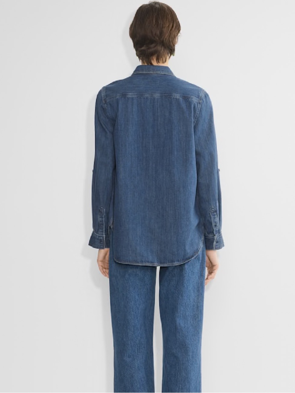 Aritzia Babaton Utility Denim Shirt - Picture 2 of 7